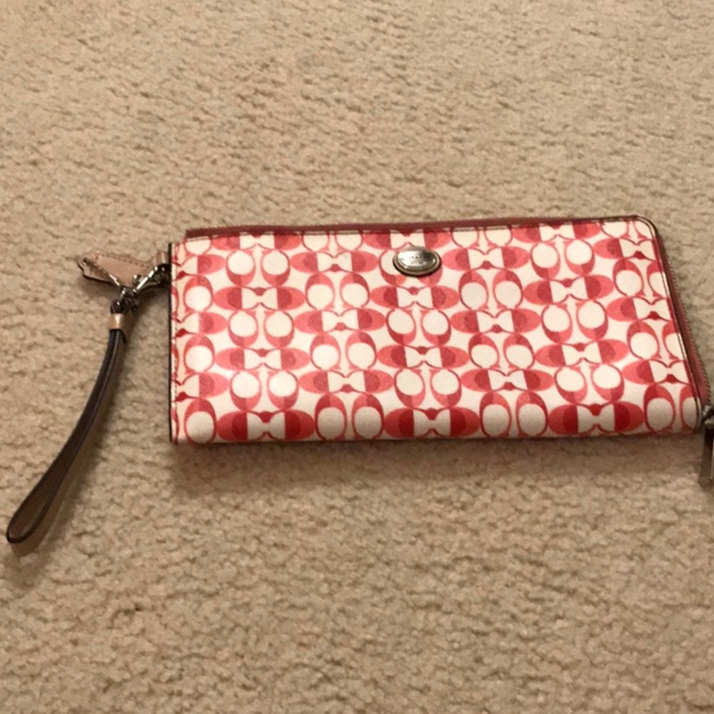 Coach wristlet - full size wallet